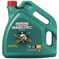 Моторное масло Castrol Magnatec Diesel 5W40 DPF 5л (1502BA)