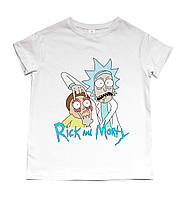 Детская футболка "rick and morty" 86 Family look