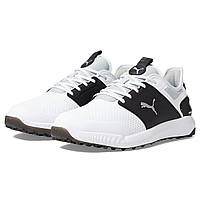 Кросівки для гольфу Puma Ignite Elevate Golf Shoes Puma White/Puma Black/Metallic Silver, оригінал. Доставка від 14 днів