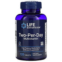 Вітаміни та мінерали Life Extension Two-Per-Day Multivitamin (120 таблеток.)