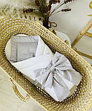 Конверт - ковдра на виписку , конверт для новонародженних  Angelok-child, фото 7