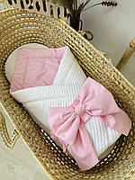 Бавовняний конверт-ковдра на виписку, конверт 80*80 Angelok-child