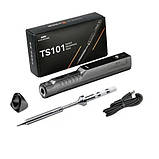 Паяльник програмований портативний TS101 65Вт PD3.0, жало TS-I, фото 2