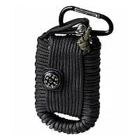 Набір виживання PARACORD SURVIVAL KIT LARGE Black 12 m