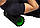Масажний ролик PowerPlay 4025 Чорно-Зелений, фото 2