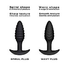 Анальна пробка Dorcel SPIRAL PLUG, діаметр 3 см, силікон, фото 4