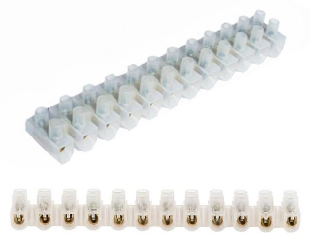 Клемна колодка X3-2012 ділима до 20 А, 20 мм кв (ціна за 12 секцій)