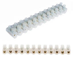 Клемна колодка X3-2012 ділима до 20 А, 20 мм кв (ціна за 12 секцій)