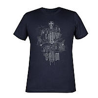 Футболка Nine Line Apparel American Oz-Be The Calm, Navy Blue, Small