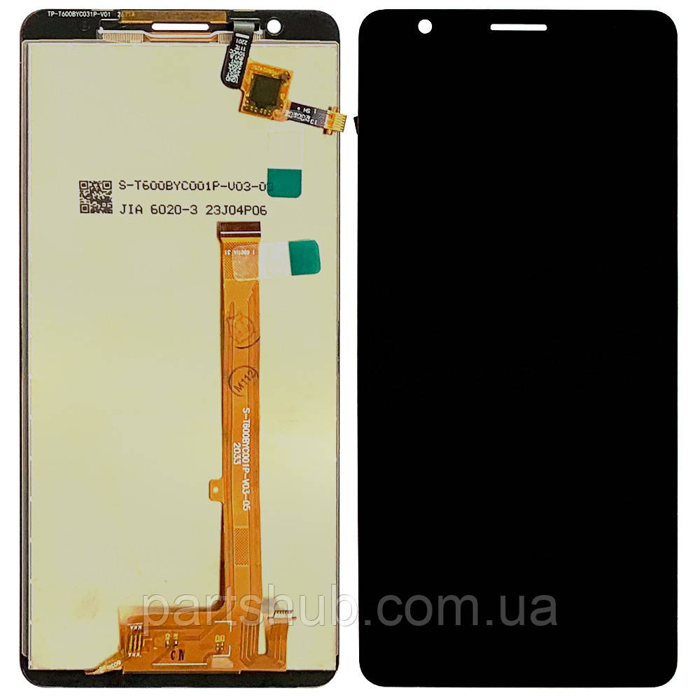 Дисплей (екран) ZTE Blade A31 Plus 2021, L210 з тачскріном (чорний), фото 1