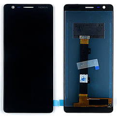Дисплей (екран) Nokia 3.1 TA-1063, TA-1057 з тачскріном (Small Glass)