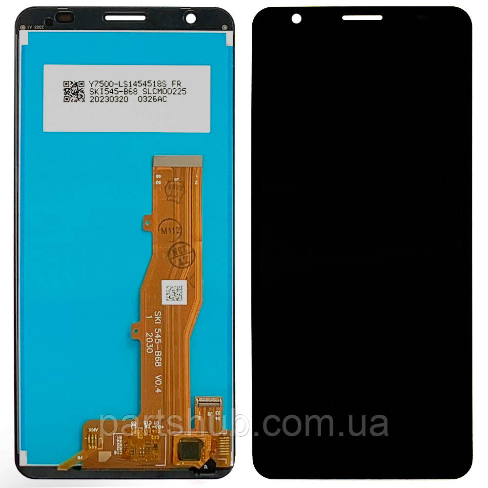 Дисплей (екран) ZTE Blade A3 2020 з тачскріном (AAAA)