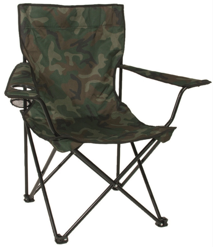 Стілець розкладний легкий Mil-Tec Relax woodland 14445020, фото 1