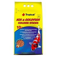 Корм для прудовых рыб Tropical KOI&GOLD COLOR STICKS 10л/800 гр (для карпа кои, комет, золотых рыбок)