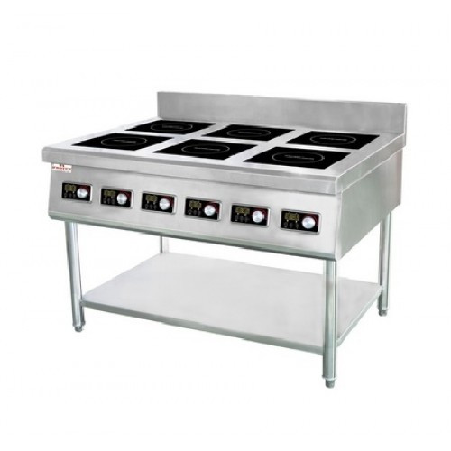 Індукційна плита професійна на 6 конфорок FROSTY 35-KP6N
