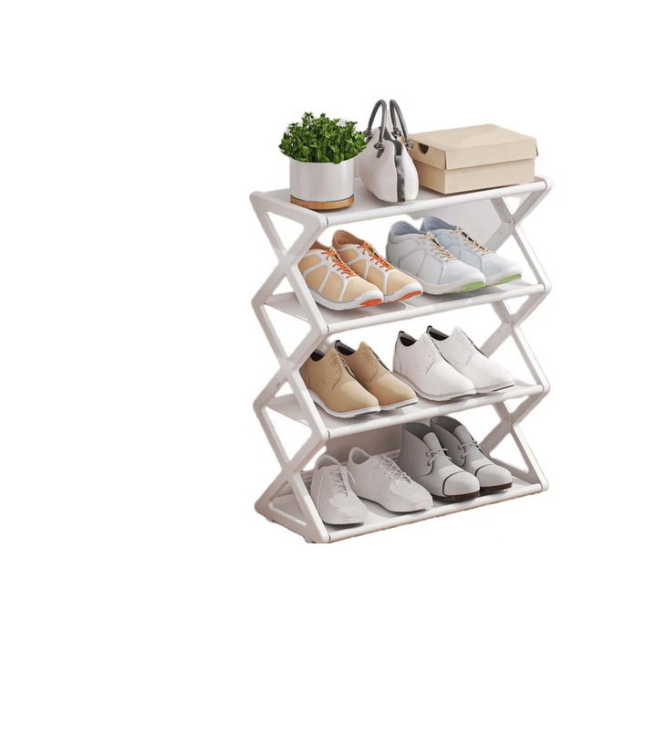 Полиця для взуття Shoe Rack YH8809-4 Білий