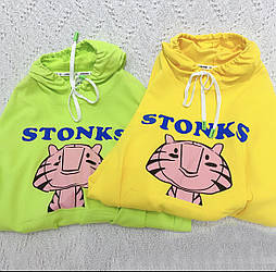 Яскраве худі з капюшоном на дівчинку в розмірі 160 і 170