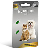 Таблетки для собак і котів Моксістоп Міні 1 таблетка на 4 кг для лікування та профілактики гельмінтозів 2 шт.