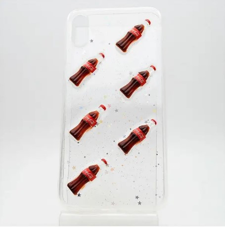Чохол накладка Coca-Cola 3D IPhone XS Max