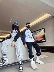 Спортивні штани для дівчинки на гумці внизу в 28 розмірі