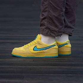 Чоловічі кросівки Nike SB Dunk Low Grateful Dead Bears Yellow