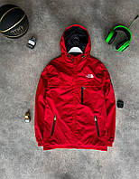 Мужская ветровка The North Face красная весенняя осенняя Куртка Зе Норд Фейс из плащевки (Bon)