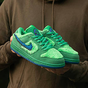 Жіночі кросівки Nike SB Dunk Low Grateful Dead Bears Green