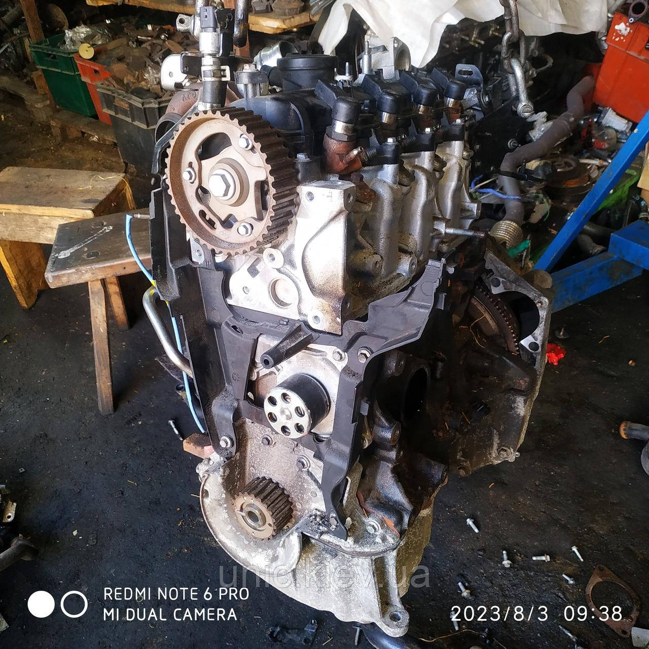 Двигун 1.5 Рено Меган 3 / Сценік 3 K9KA636 / K9K 636 б/в