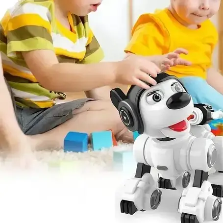 Робот собака з пультом дистанційного керування Limo toy RC0008 (інтерактивна іграшка), фото 1