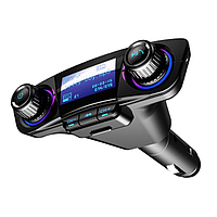 Автомобильный fm передатчик BT06 mp3 bluetooth плеер, fm ресивер Handsfree Call Smart Charging Dual USB