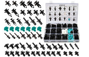 Набір автомобільних кліпс і кілочків 456 шт G02928