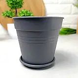 Вазон" Глория"( Алеана) 11*10.2 гранит, фото 2