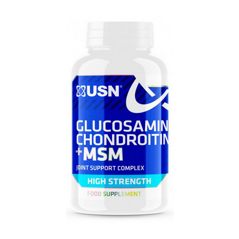 Для суглобів та зв'язок USN Glucosamine Chondroitin MSM (90 tabs)