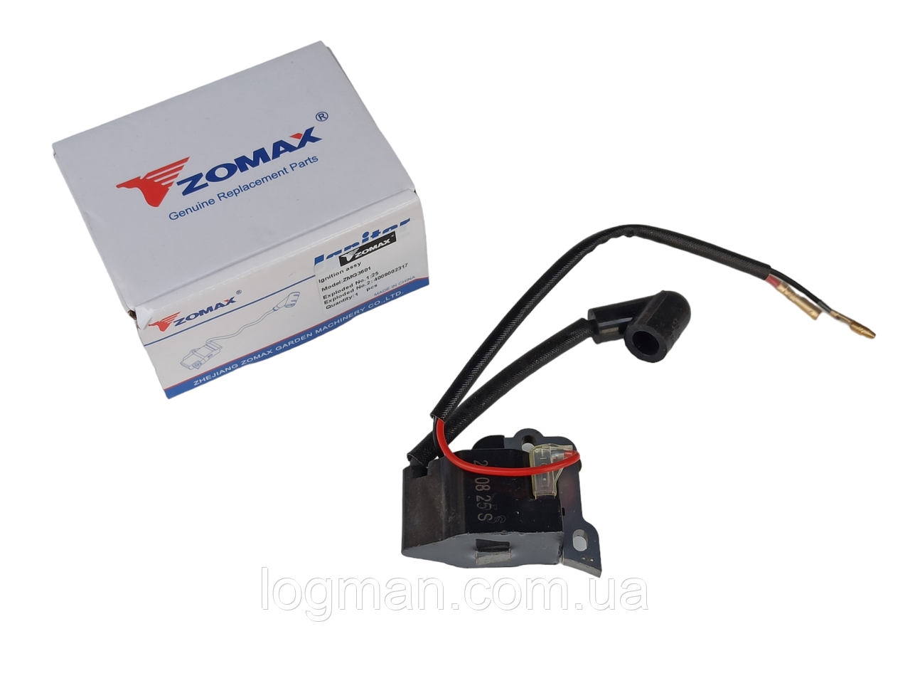 Модуль запалювання для Zomax 3601 на чотиритактну мотокосу Зомакс ЗМГ 3601