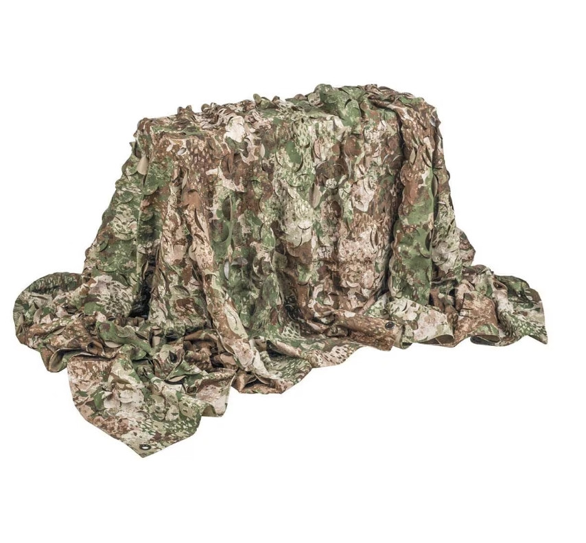 Сітка камуфляжна для маскування Mil-Tec Laser Cut 1,5 x 3 м Phantomleaf WASP I Z21460066-, фото 1