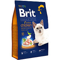 Сухой корм для кошек, живущих в помещении Brit Premium by Nature Cat Indoor Chicken 8 кг