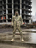 Военный тактический костюм на микрофлисе 'Terra REEF: куртка и штаны мультикам |