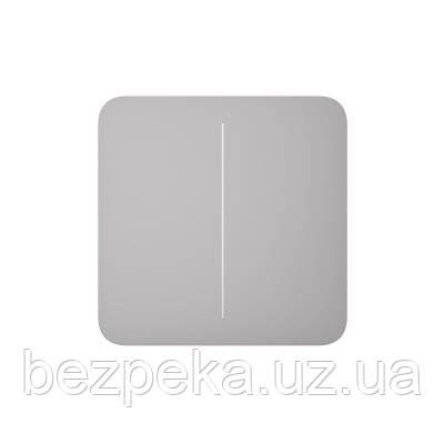 SoloButton ( 2-gang) кнопка для вимикача LightSwitch AJAX Fog