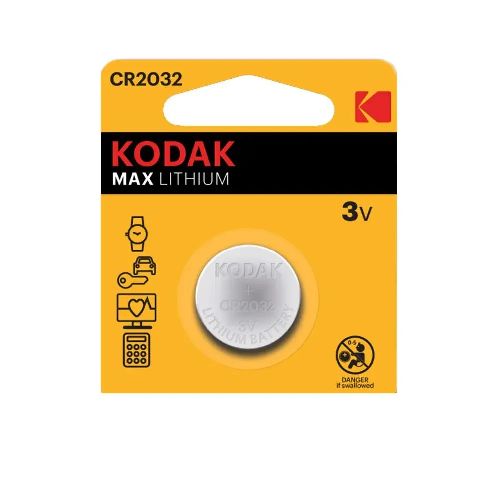 Літієва Батарейка CR2032 Kodak Max Lithium