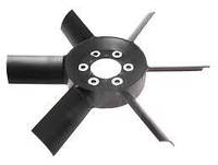 Крильчатка вентилятора МТЗ (6 лопастей, чорна , пластмасова) 245-1308010-01