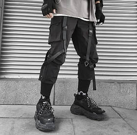 Штани Самурая в Японському стилі Чоловічі |  Japan Techwear