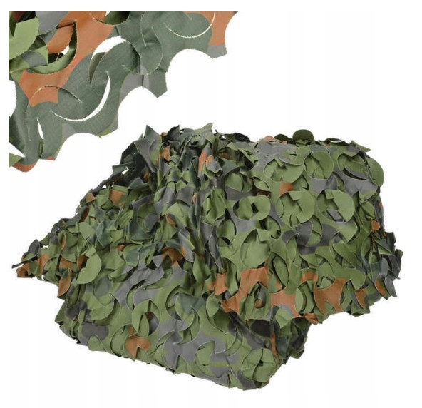 Сітка камуфляжна для маскування Mil-Tec CamoSystems Basic 2,2 x 6 м Flecktarn 14463021-, фото 1