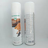 Фарба-відновник SALAMANDER Саламандра для замші, нубуку, велюру 250 мл Чорний, фото 4