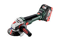 Аккумуляторная угловая шлифмашина Metabo WB 18 LTX BL 15-125 QUICK + 2 АКБ 5.5 Ач с ЗУ и кейсом METABOX 165 L