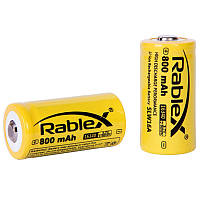 Аккумулятор 16340 Rablex 800 mAh литий-ионный Li-ion 3.7 V для фонаря повербанка вейпа тепловизора