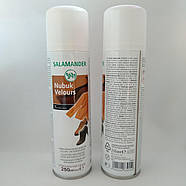 Фарба-відновник SALAMANDER Саламандра для замші, нубуку, велюру 250 мл Чорний, фото 8