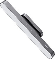 Лампа Baseus Magnetic Stepless Dimming Charging Desk Lamp dark gray (DGXC-C0G)
