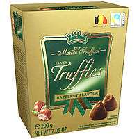 Шоколадные конфеты Maitre Truffout Fancy Gold Truffles Hazelnut 200g