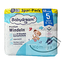 Подгузники Babyadream Premium 5 (10-16кг), 68 шт