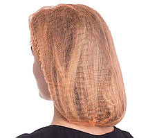 Шапочка-берет одноразова нестерильна "Кульбаба" SanGig помаранчева (100шт)